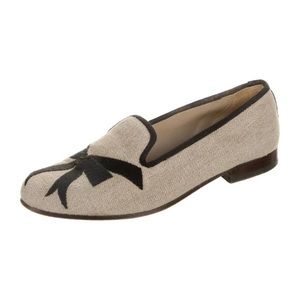 Stubbs & Wootton Bow Loafers 6.5